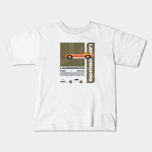 1966 Lambo Miura Kids T-Shirt